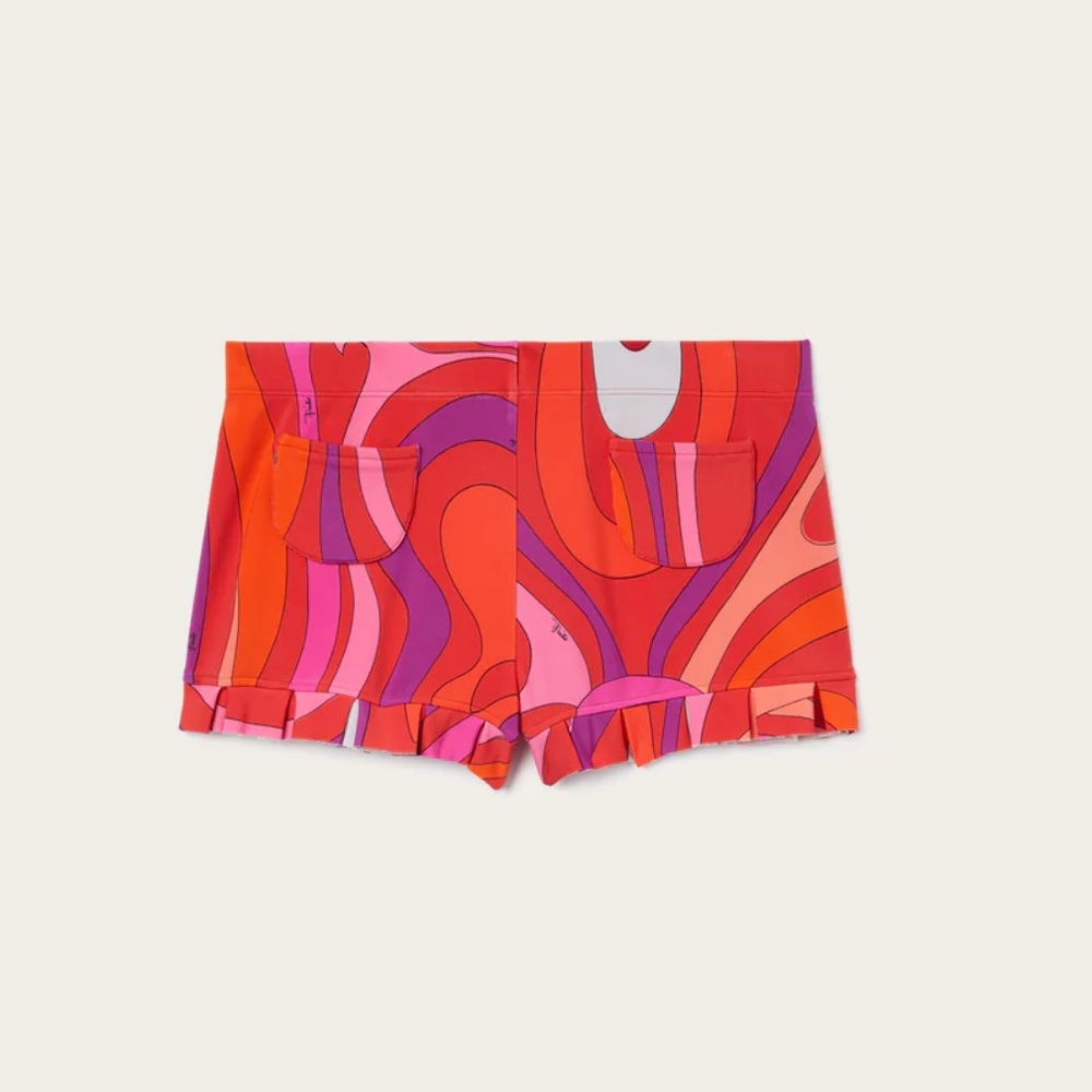 Emilio Pucci Multicolor Patterned Women Shorts